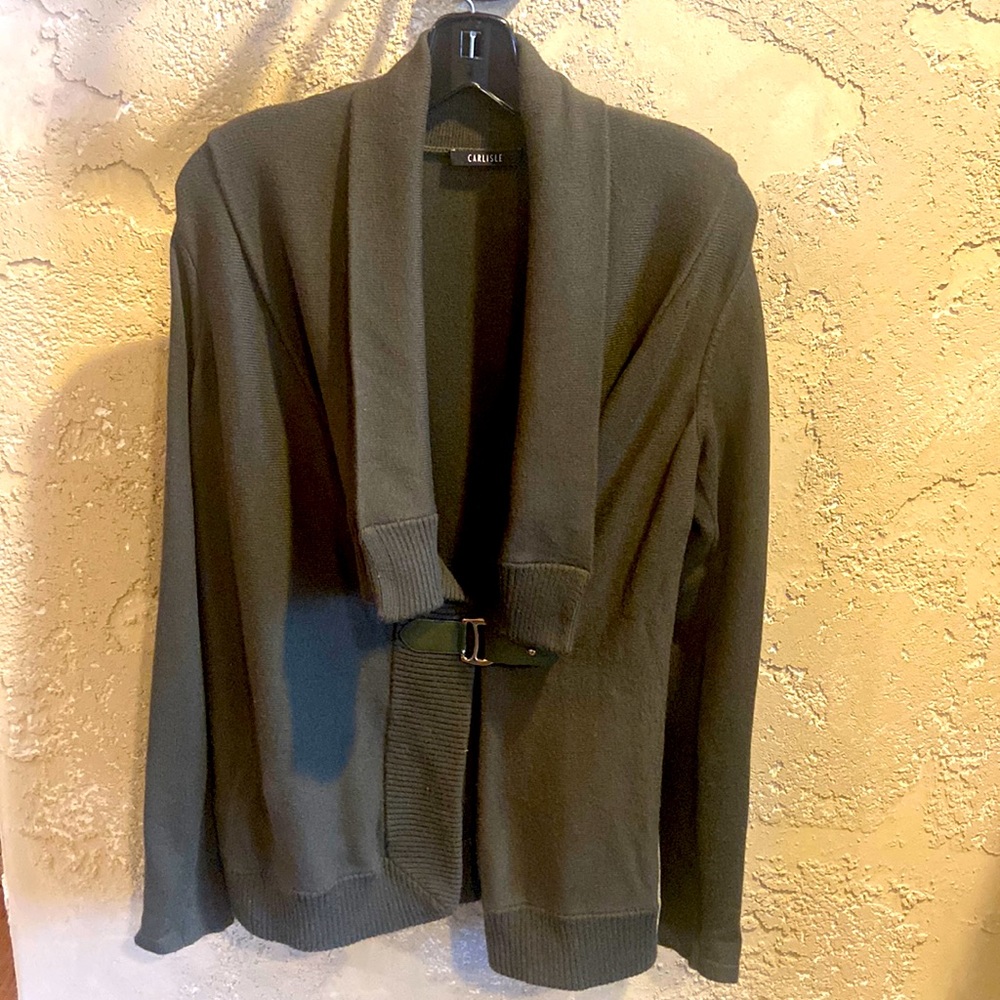 Charlisle Green Cardigan